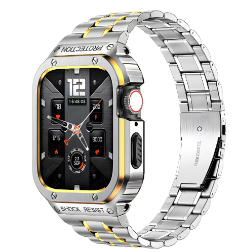 Stainless Steel Band and Case for Apple Watch
