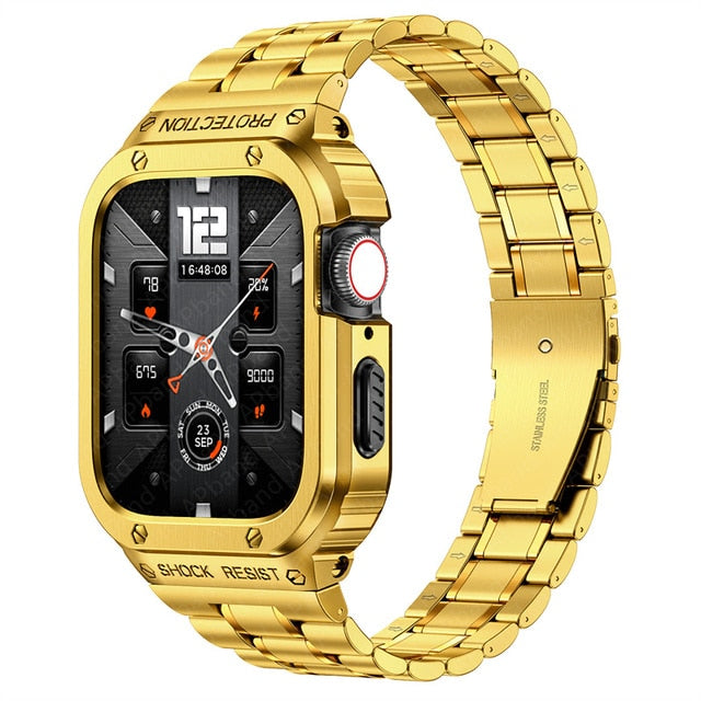 Stainless Steel Band and Case for Apple Watch