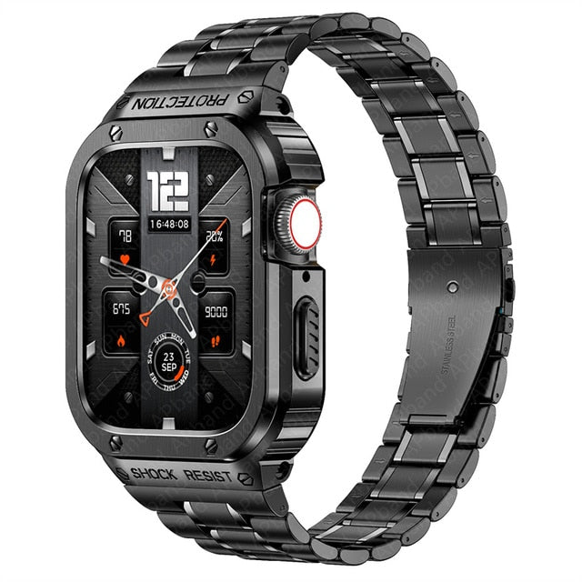 Stainless Steel Band and Case for Apple Watch