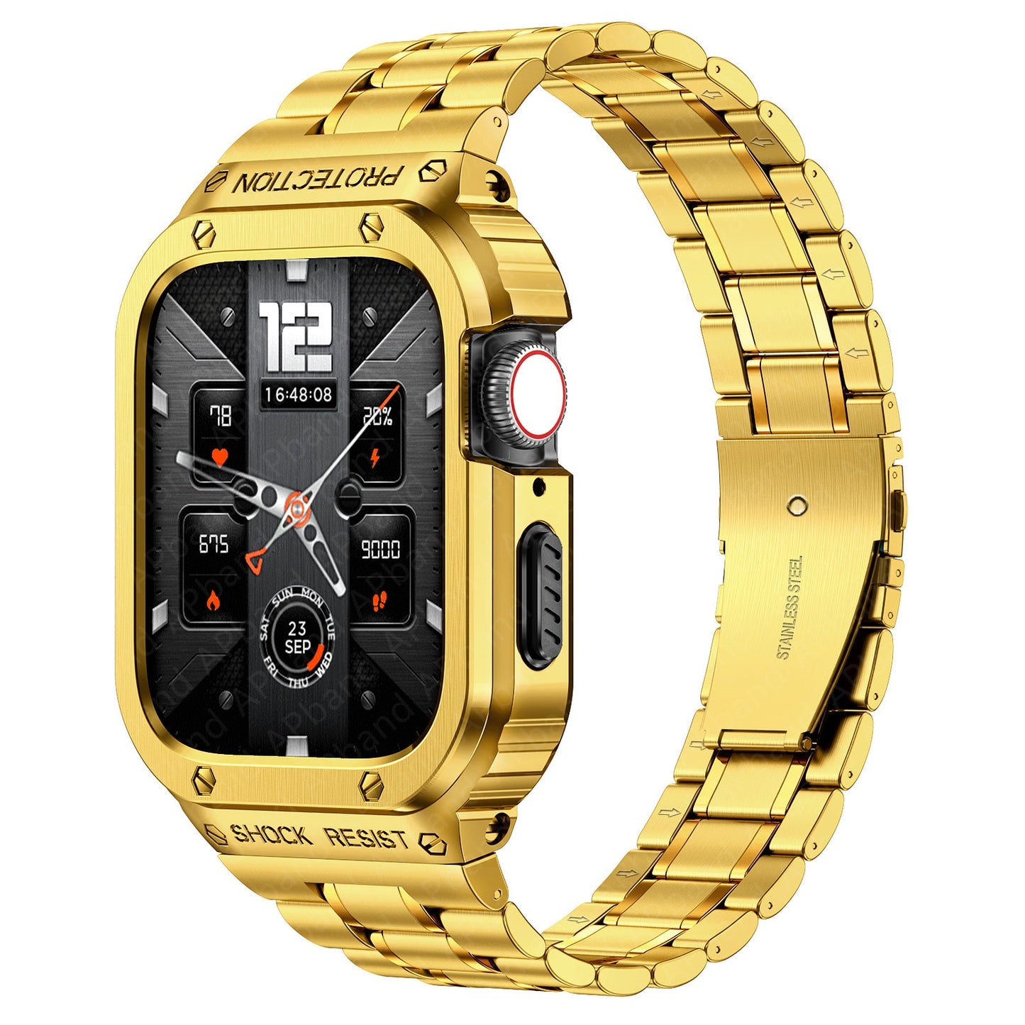Stainless Steel Band and Case for Apple Watch