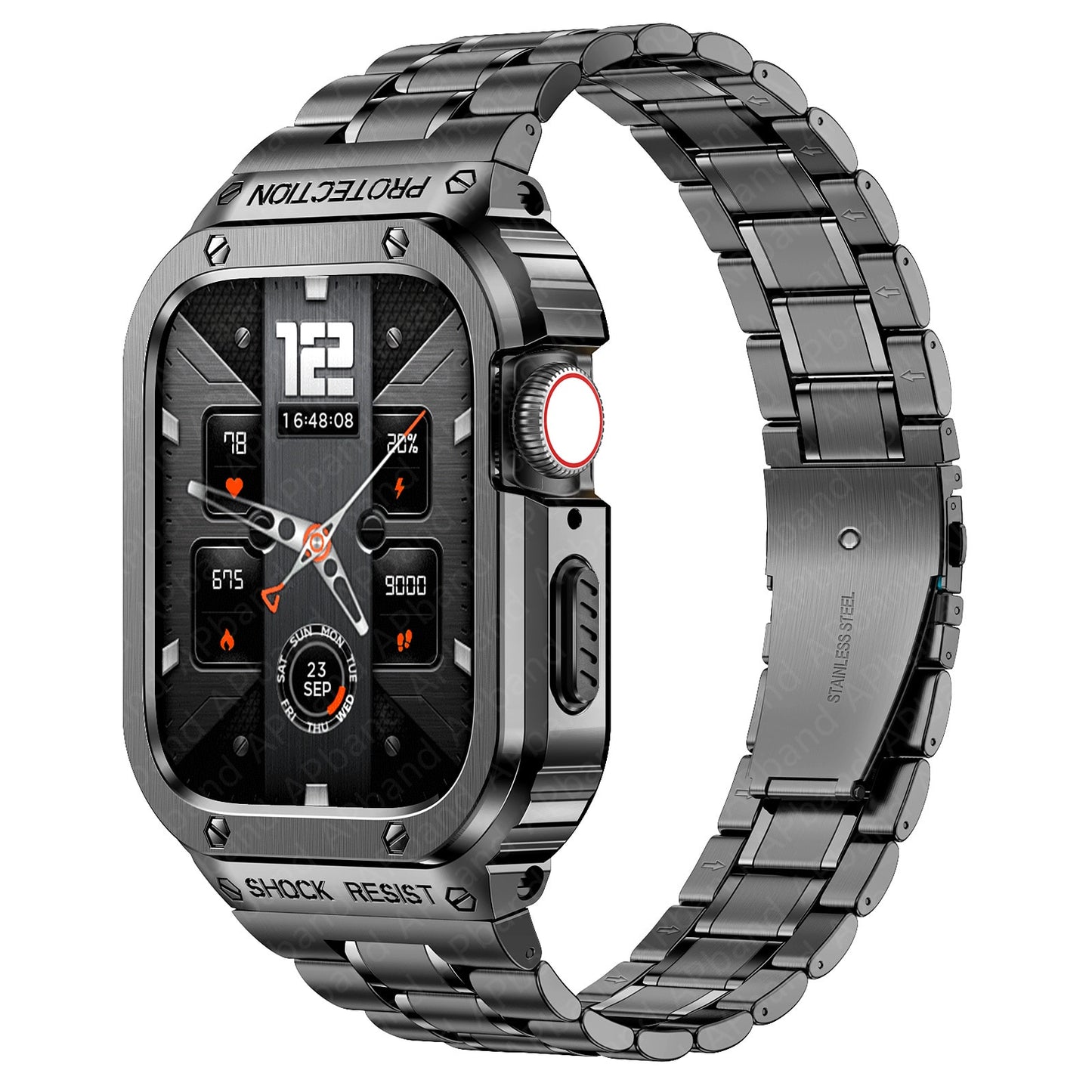 Stainless Steel Band and Case for Apple Watch