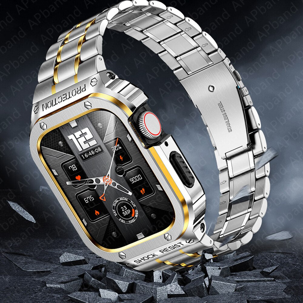 Stainless Steel Band and Case for Apple Watch