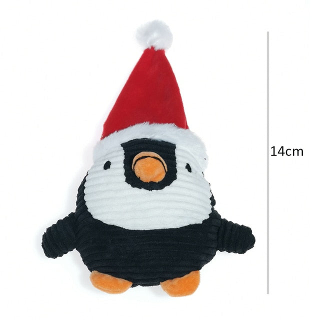 Corduroy Squeaky Chew Toy