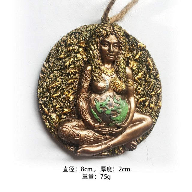 Mother Gaia Statue or Pendant