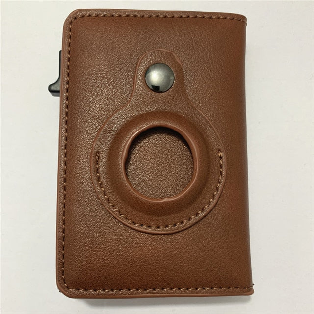 Magnetic Closure Wallet with AirTag Holder