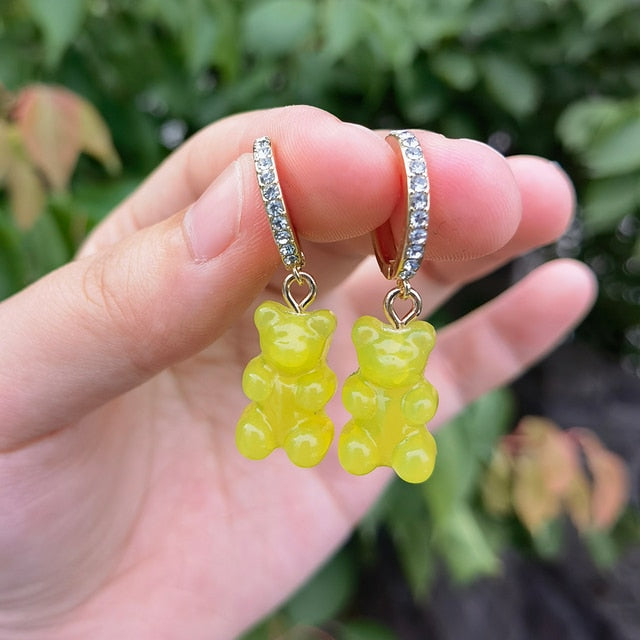 Gummy Bear Acrylic Earrings