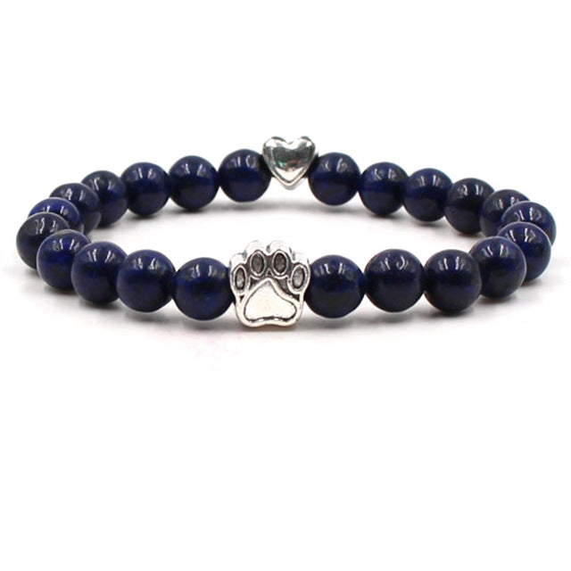 Footprint Stone Bracelets