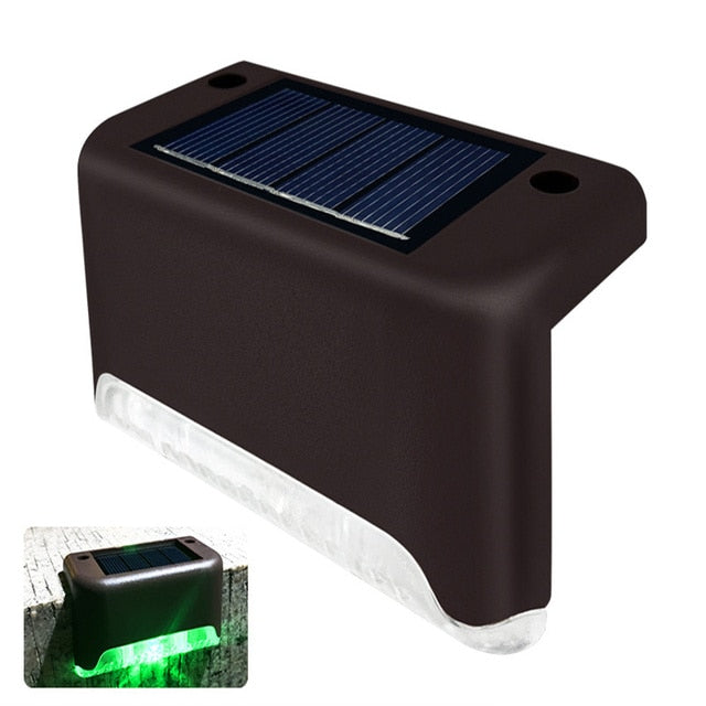 Waterproof Solar Deck  Step Lights