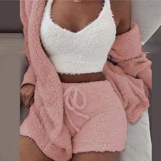 Fleece Pajama Set