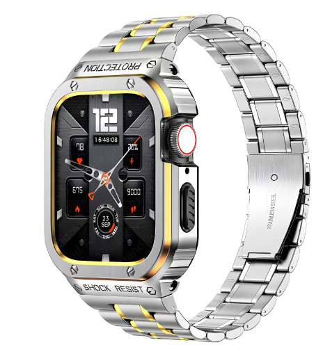 Stainless Steel Band and Case for Apple Watch