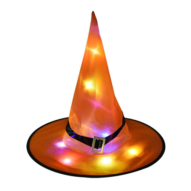 Witch Hat Decoration with LED Light