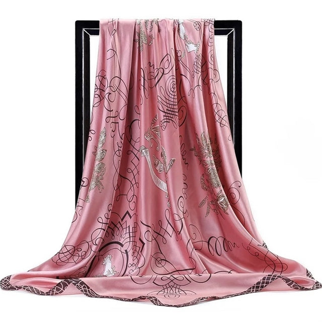 Women's Large Silk Scarf