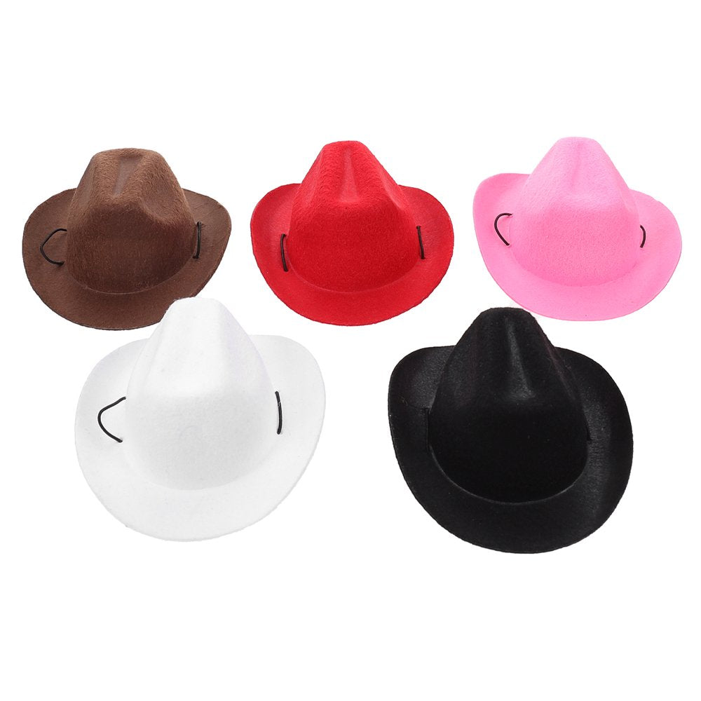 Cowboy Hats for Pets - Set of 5