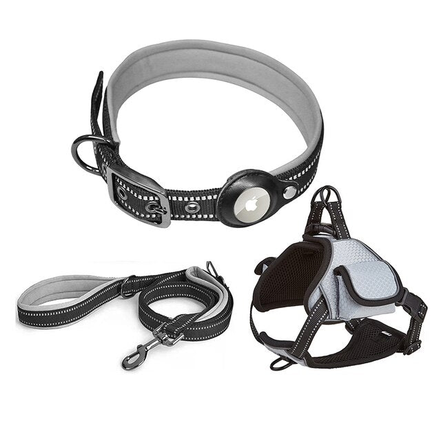 Airtag Pet Harness and  Vest Set