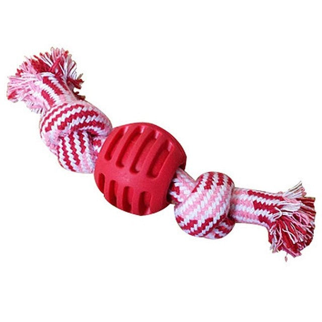 Ball and Rope Toy for Pets