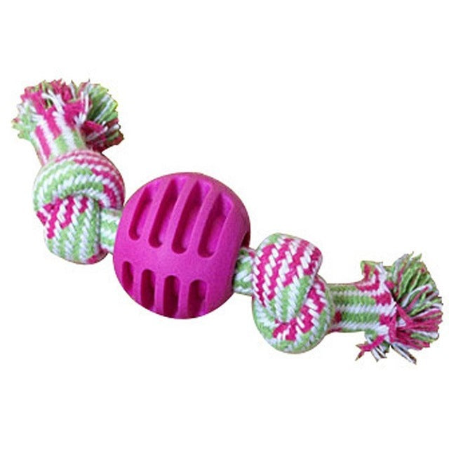 Ball and Rope Toy for Pets