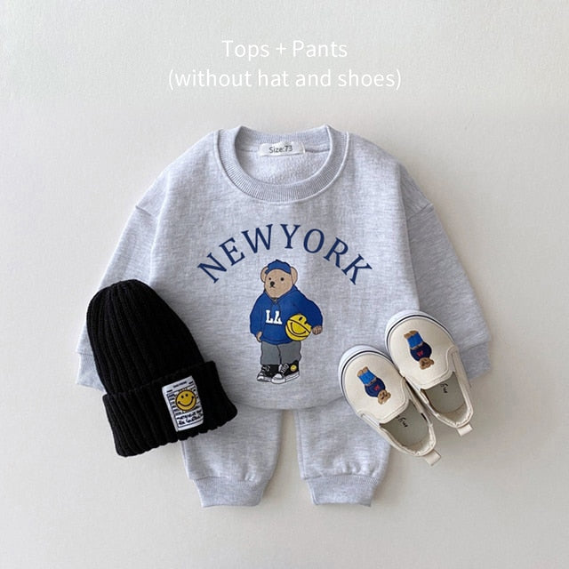 New York Hoodie and Pants Set