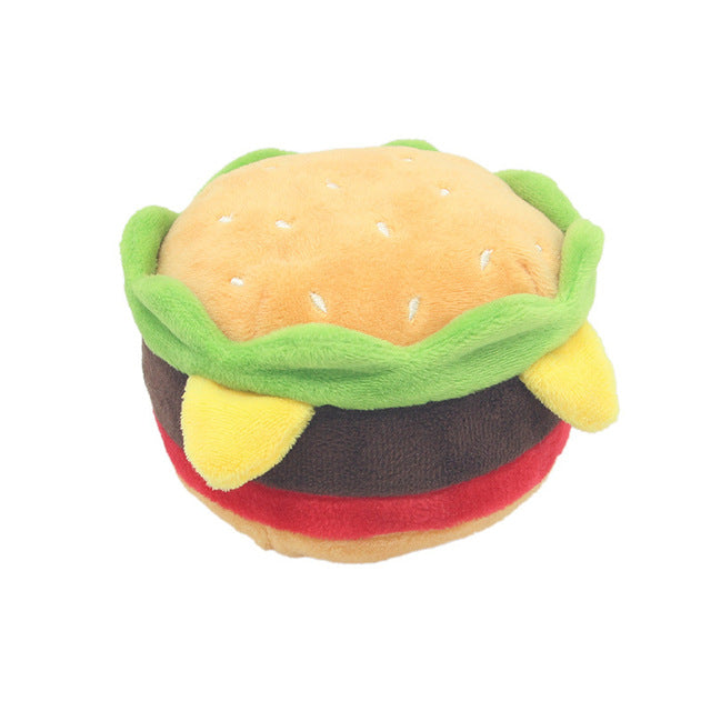 Junk Food Plush Toys for Pets