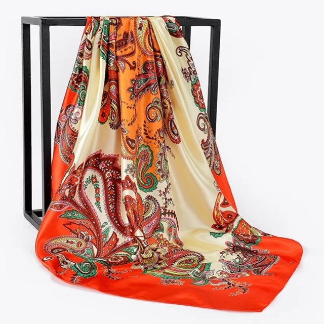 Women's Large Silk Scarf