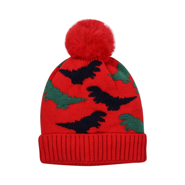 Lined Dinosaur Hat for Kids