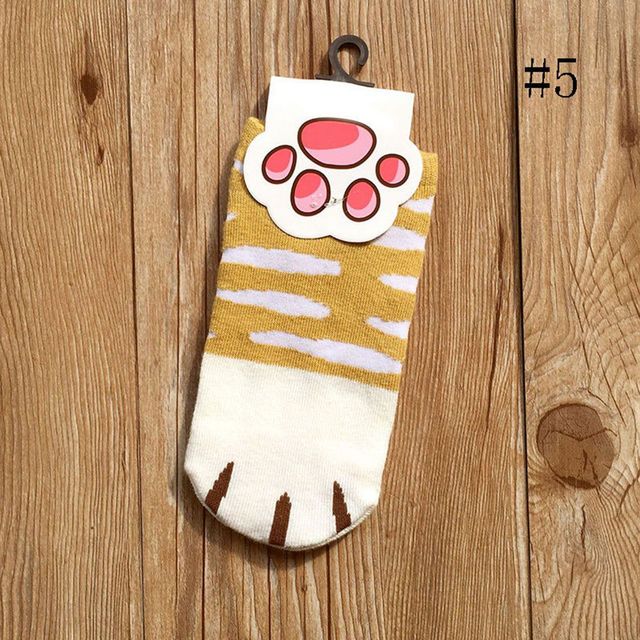 Cute Cat Paw Socks