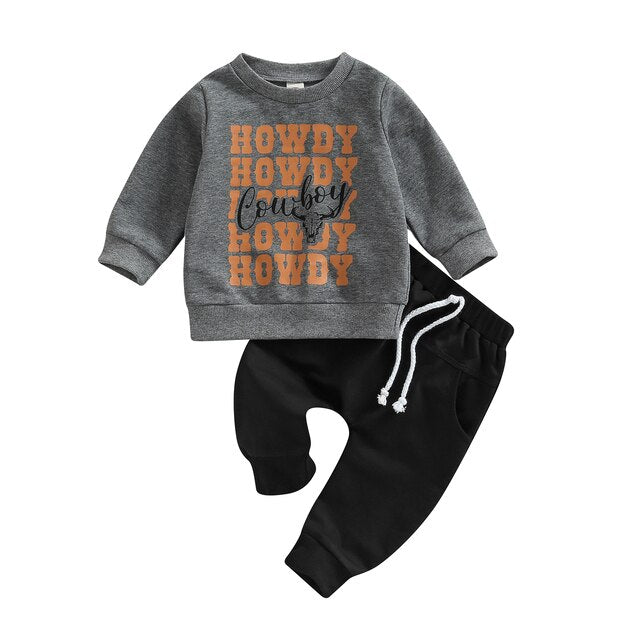 Cowboy Baby and Toddler Set