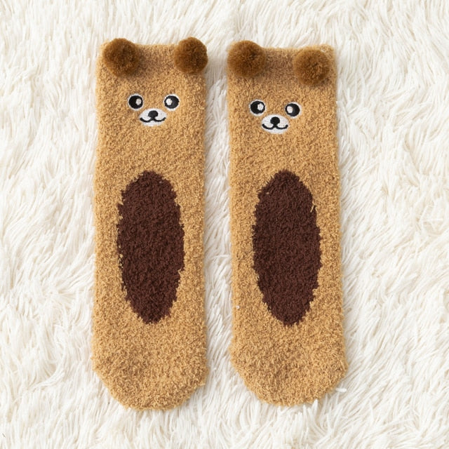 Women's  Fuzzy Fleece Socks