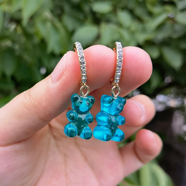 Gummy Bear Acrylic Earrings