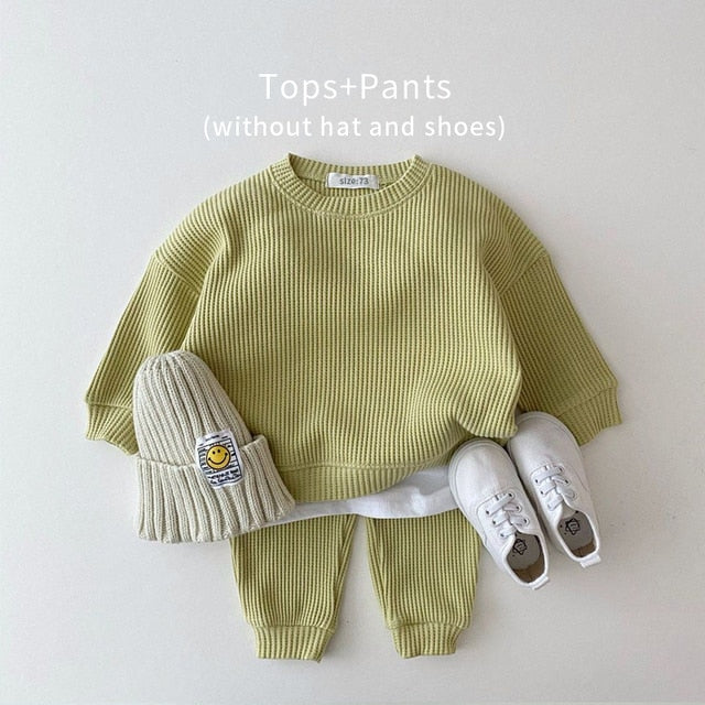 Cotton Knit Clothing Sets