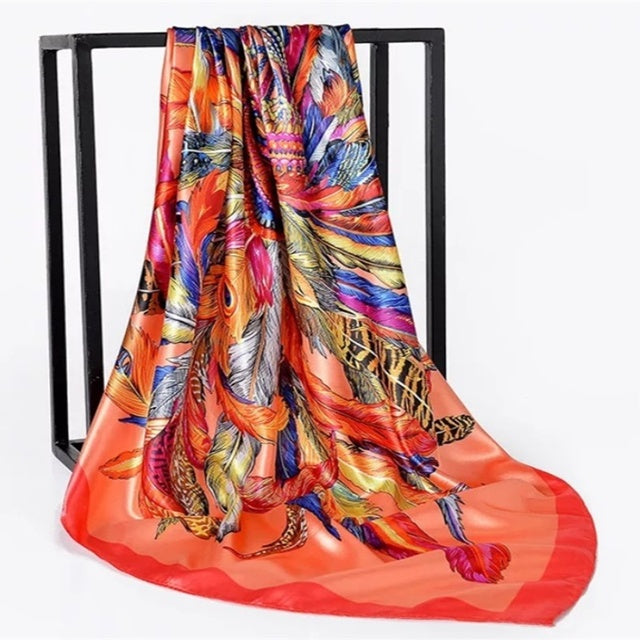 Women's Large Silk Scarf