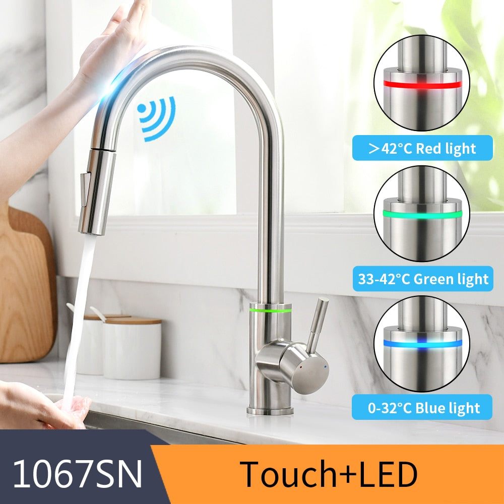 Kitchen One-Touch Faucets