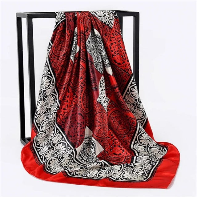 Women's Large Silk Scarf