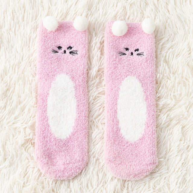 Women's  Fuzzy Fleece Socks