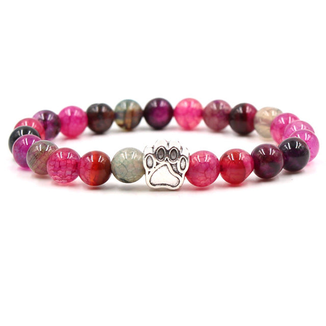 Footprint Stone Bracelets