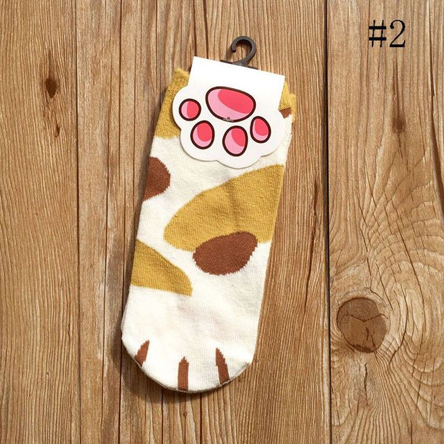 Cute Cat Paw Socks