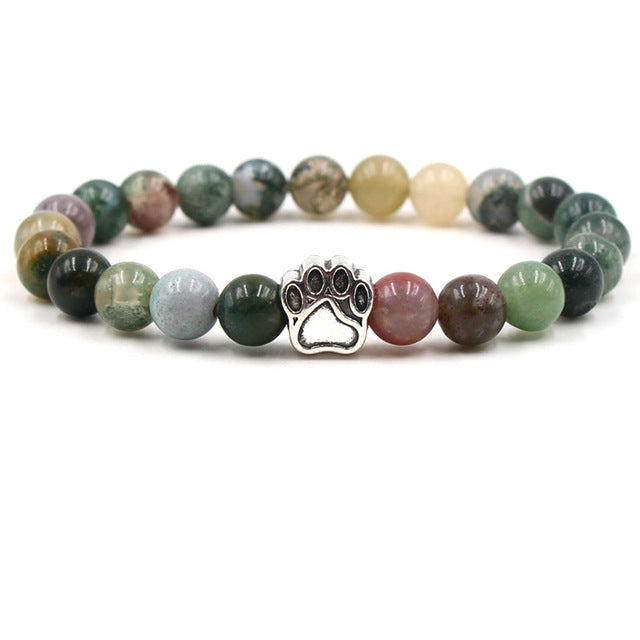 Footprint Stone Bracelets