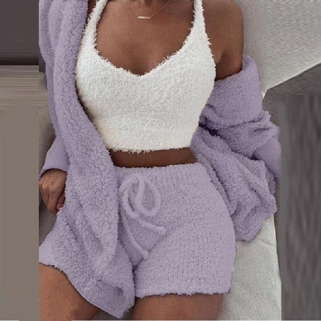 Fleece Pajama Set