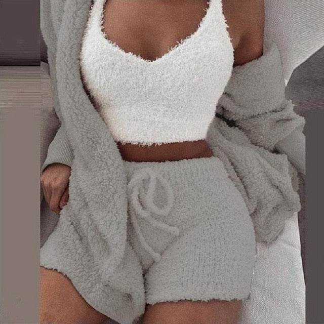 Fleece Pajama Set