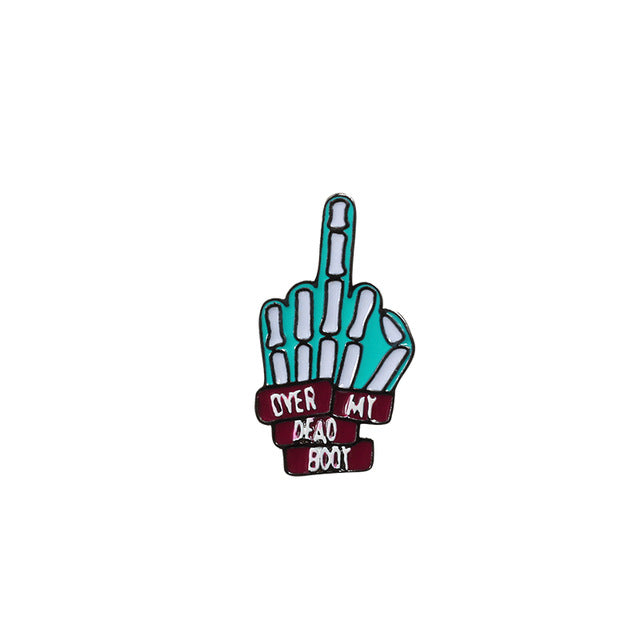 Punk Music Lover Pins