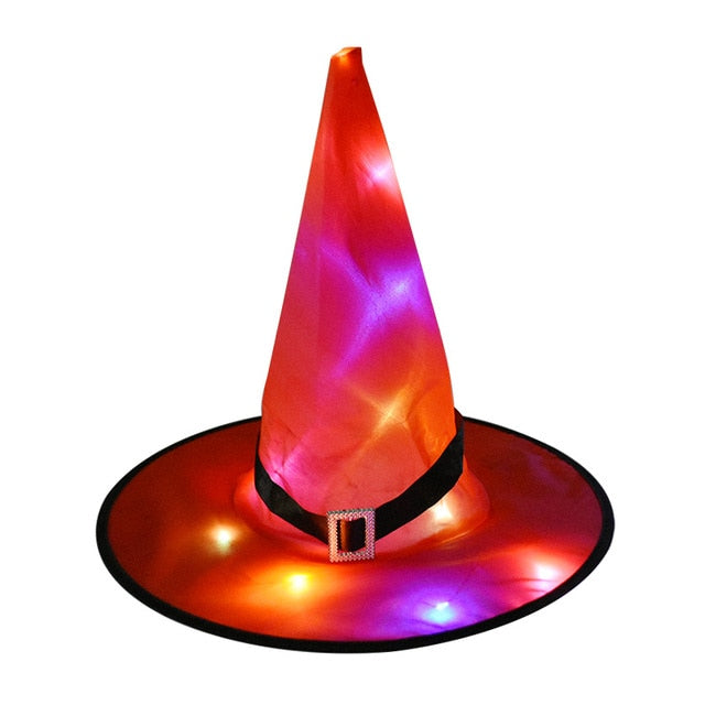 Witch Hat Decoration with LED Light