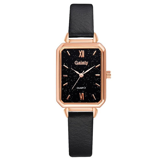 Rectangle Quartz Watch