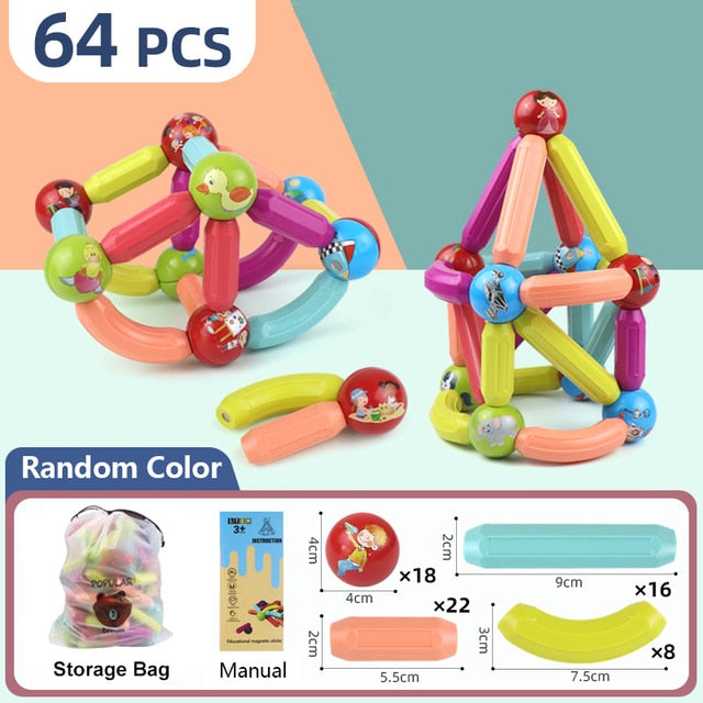 Magic Magnetic Construction Set