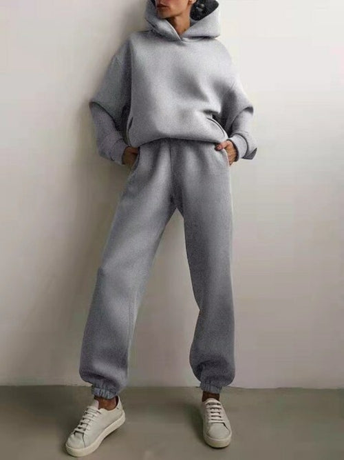 Essential Winter Hoodie Sweatsuit Set