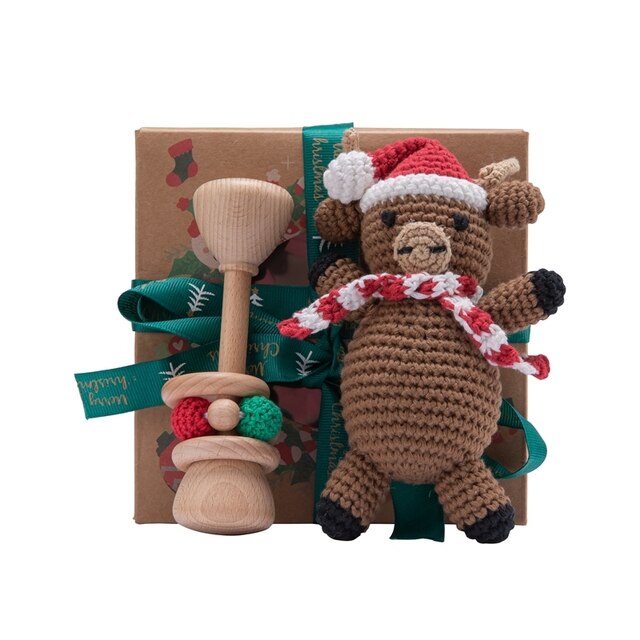 Crochet Christmas Rattles