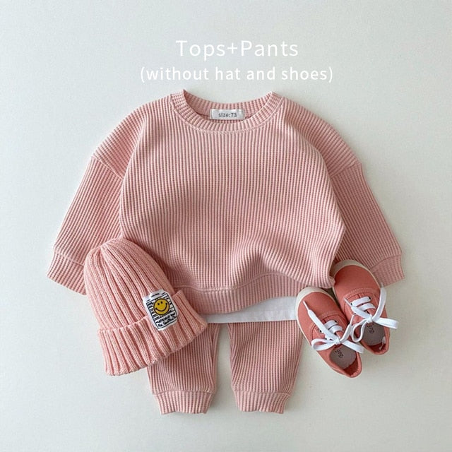 Cotton Knit Clothing Sets