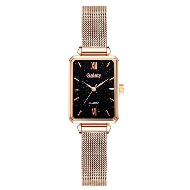 Rectangle Quartz Watch