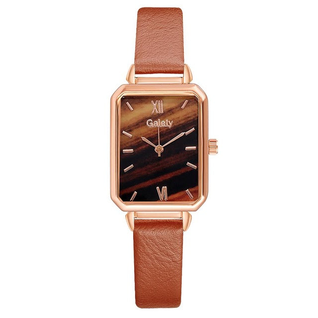 Rectangle Quartz Watch