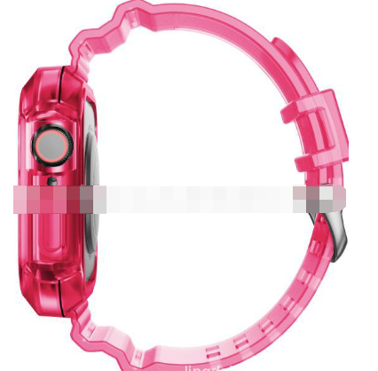 Sport Clear Band + Case for Apple Watch