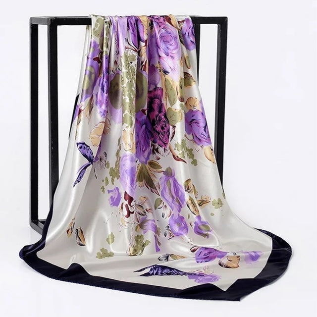 Women's Large Silk Scarf