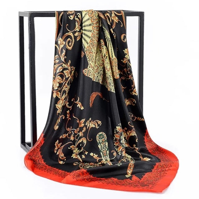 Women's Large Silk Scarf